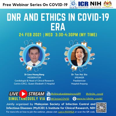 DNR, Ethics and End-of-Life in COVID-19 Era