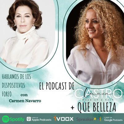 Como cuidar la piel con los dispositivos Foreo con Carmen Navarro en + Que Belleza, el podcast #65