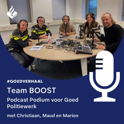Podium voor Goed Politiewerk S05E06: Team BOOST