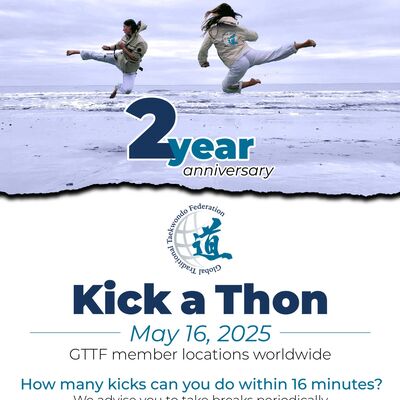GTTF Honors its 2nd Anniversary with a Global Kick a Thon