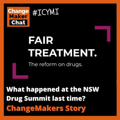 What happened at the NSW Drug Summit last time? #ICYMI