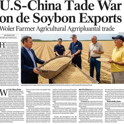 137. 中美贸易战中的大豆交易