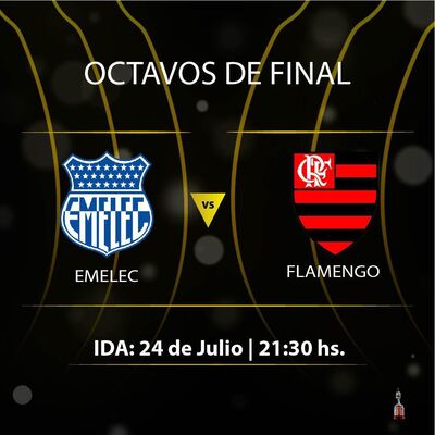EMELEC - FLAMENGO [OCTAVOS: IDA]