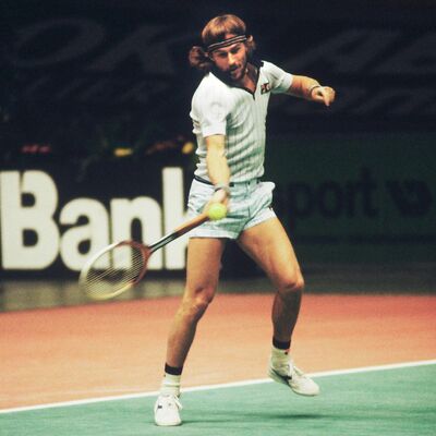 Quizzen met Krajicek en losgaan met Federer