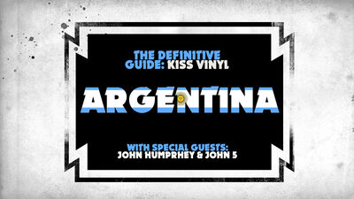 KISS My Wax Remastered - Argentinian Vinyl with John Humphrey (Seether) and John 5 (Rob Zombie)