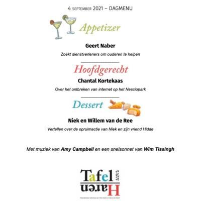 De Tafel van Haren - S01E05 - Ouderen helpen, Kolderiek internetgebrek en de Afvalchallenge?