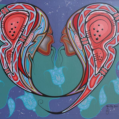Jay Bell Redbird and Halina Stopyra: Artnership