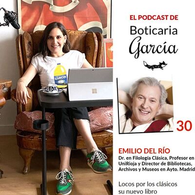 30. Emilio del Río nos presenta su nuevo libro: Locos por los clásicos