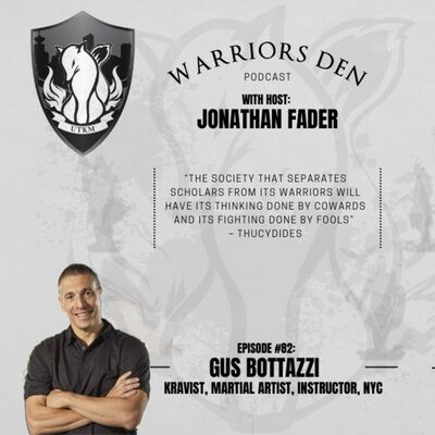 Episode 82 – Gus Bottazzi is a Martial Artist of 30 years specializing in Krav Maga teaching in the NY area