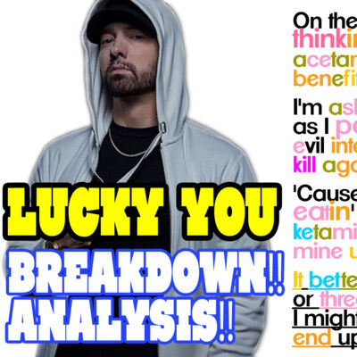 Eminem - Lucky You Verse Breakdown