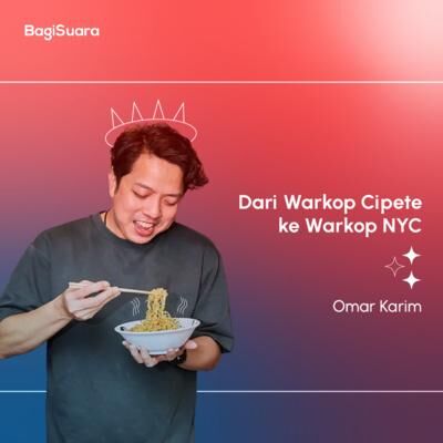 Dari Warkop Cipete ke Warkop NYC bersama Omar Karim