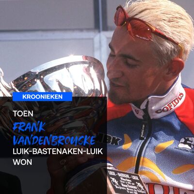 Toen Frank Vandenbroucke Luik-Bastenaken-Luik won | Kroonieken s02e06