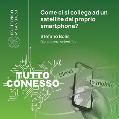 Come ci si collega ad un satellite dal proprio smartphone? Con Stefano Bolis all'Open Day Polimi 2025