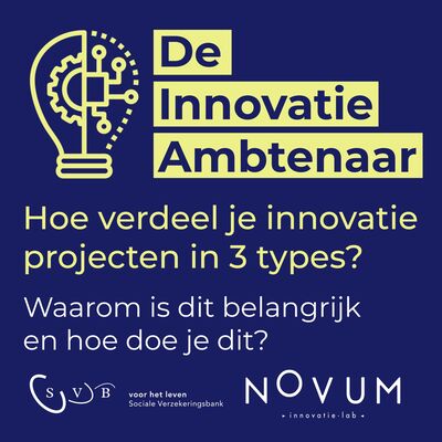 Hoe verdeel je innovatie projecten in 3 types?