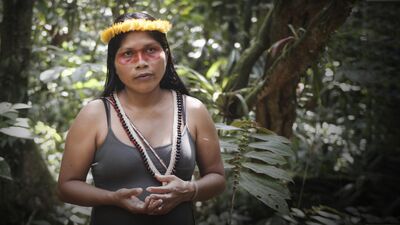 Nemonte Nenquimo speaks at Countdown Summit | Nemonte Nenquimo