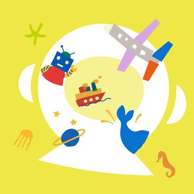 让孩子创作，就是不禁锢他们的潜力与天赋