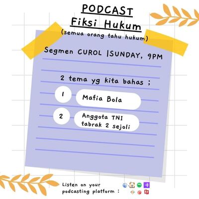 #CurOl Mafia Bola dan Oknum TNI Tabrak dan Buang Sejoli