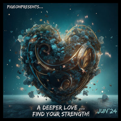 Episode 96: PigeonPresents.. A Deeper Love.../ Find Your Strength! June 2024