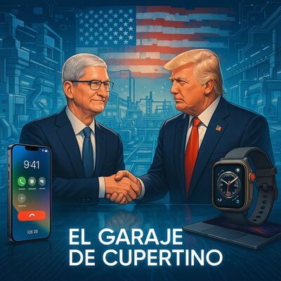 El de Tim Cook y Donald Trump