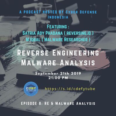 Eps 8 : Reverse Engineering & Malware Analysis