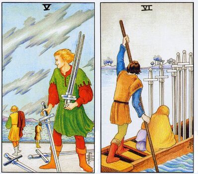 第三章-增进你的技巧 宝剑牌组(5-6号牌)