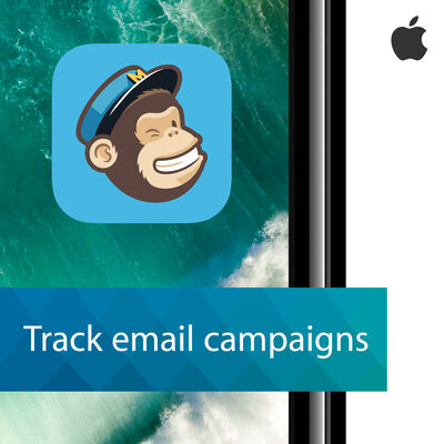 MailChimp for iPhone: Tracking email campaigns