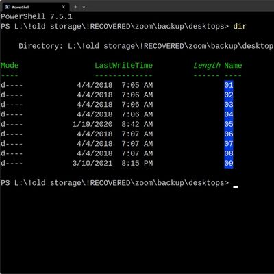 285: More Free Space Than Free Time