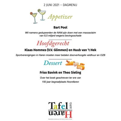 De Tafel van Haren S01E01 - Claim bij de Nam, Dure sportvelden, Begraafplaats Noordlaren