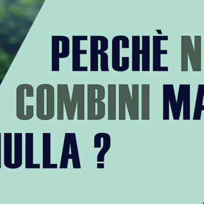 Perché sono sempre occupato ma non combino mai niente?