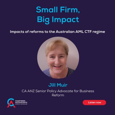 S4E11: Impacts of reforms to the Australian anti-money laundering and counter-terrorism financing regime