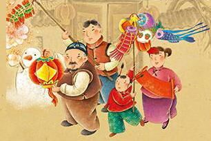 中国传统习俗：元宵节赏花灯（粤语）