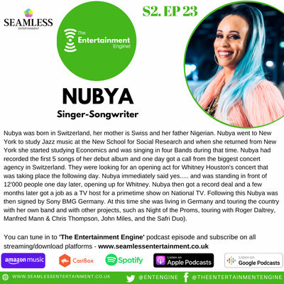 We chat with Nubya - Recording Artist and Singer-Songwriter