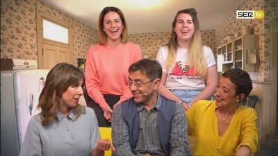 Las Chicas: Carolina Iglesias, Mariola Lourido, Ana Requena y Juan Carlos Monedero (05/08/2018)