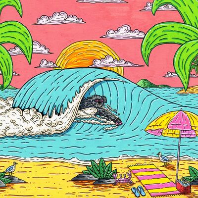 The Bodysurf Podcast - Episode 040 (Mulga the Artist)