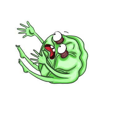 Joey's Brain - The Little Brussels Sprout Man