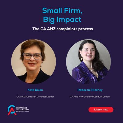 S4E9: The CA ANZ complaints process