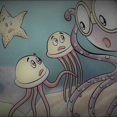 ASMR español EL PULPO VALIENTE 🐟  Cuento susurrado 🐙 ASMR para dormir