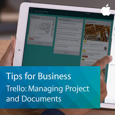 Trello app for iPad: Managing Project and Documents