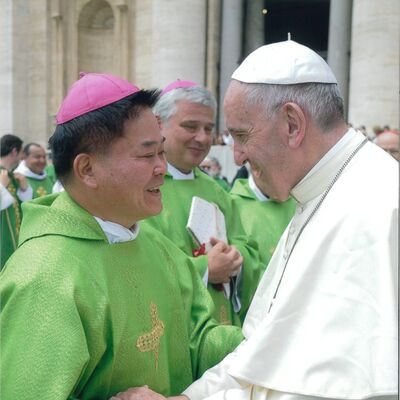 天主教高雄教區-劉振忠主教   我賴加強我力量的那位 能應付一切  (斐四 13)