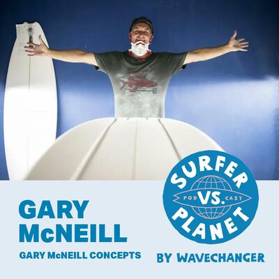Surfer vs Planet with Gary McNeill, Gary McNeill Concepts