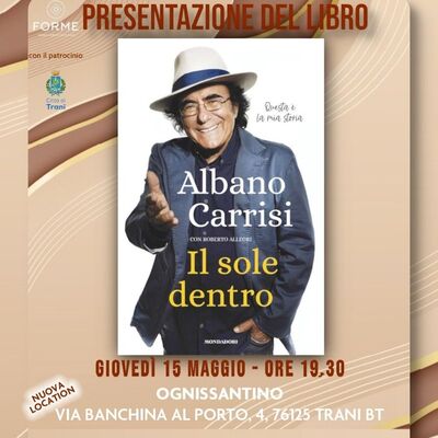 Presentazione "Il sole dentro" a Trani