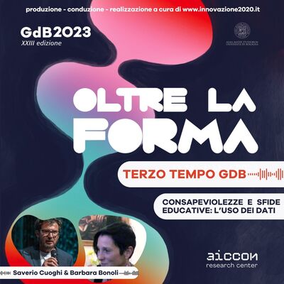 TerzoTempo GDB23 - Barbara Bonoli - Consapevolezze e sfide educative - usare i dati