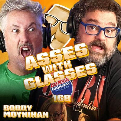 BOBBY MOYNIHAN won't wear glasses in the same room as Harland, while wearing glasses!!!!