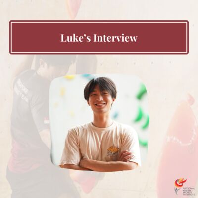 Athlete Life Online S2: Interview with National Sport Climber, Luke Goh