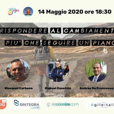 Meetup: Rispondere al cambiamento [AgileForItaly + VisioneAgile]