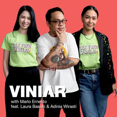 GOSIP BARENG CAST CEK TOKO SEBELAH 2 | #VINIAR hosted by Marlo feat. Adinia Wirasti & Laura Basuki