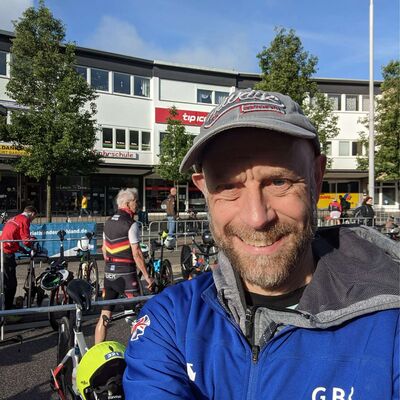 GB Agegroup Triathlete Andy Holladay