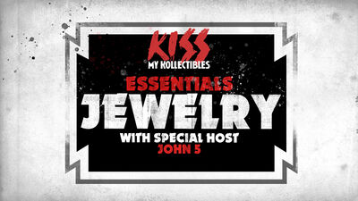 Vintage KISS Aucoin Jewelry with John 5