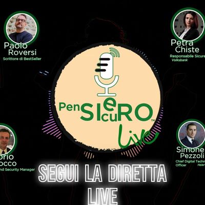 La diretta PensieroSicuroLive è alle porte