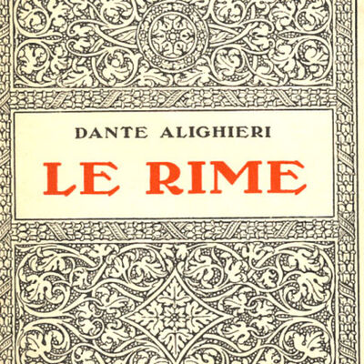 Le Rime di Dante.